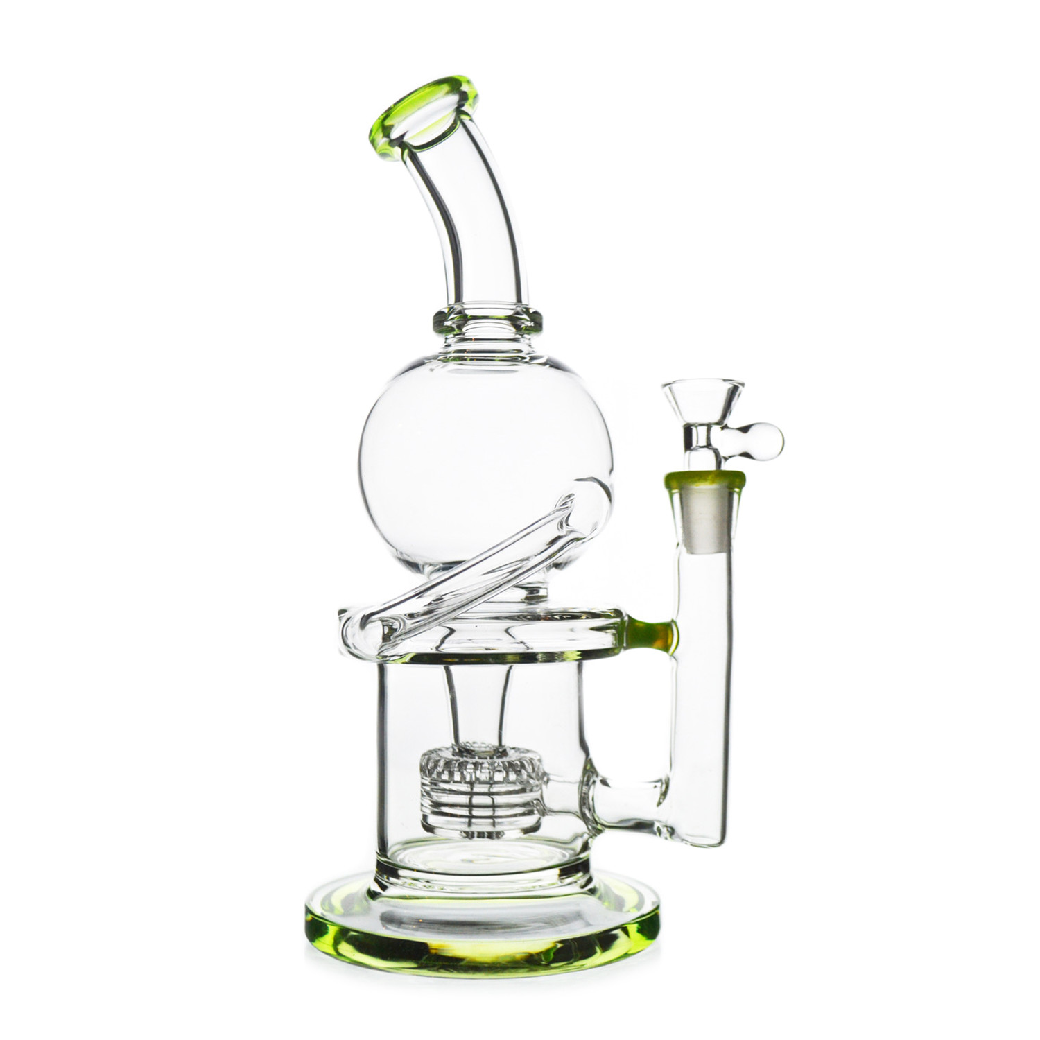 Dome Recycler Water Pipe - Greenline - Touch of Modern
