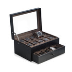 London Leather 20 Watch Case // Pebbled