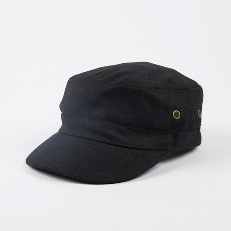 Military Cap // Black