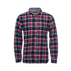 Truman One Pocket Shirt // Red Plaid (2XL)
