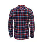 Truman One Pocket Shirt // Red Plaid (M)