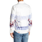 Autumn Long-Sleeve Button-Up Shirt // Multicolored (XS)