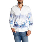 Winter Long-Sleeve Button-Up Shirt // Multicolored (XS)