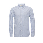 Truman Button Collar Shirt // White (XL)