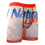 Natty Light Boxer Brief // White (M)