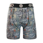 Money Diamond Boxer Brief // Green (L)