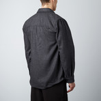 L/S Virany Shirt Jacket // Black (S)