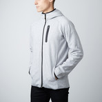 Hooded Neoprene Jacket // Grey Mix (S)