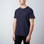 Stretch Crew Neck Tee // Navy (S)