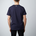 Stretch Crew Neck Tee // Navy (S)