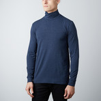 Dry Edition Long Sleeve Turtleneck // Midnight (XL)