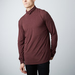 Dry Edition Long Sleeve Turtleneck // Bordo (S)