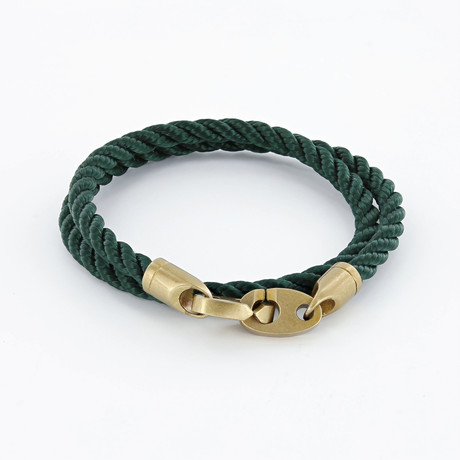 Journey Double Rope Bracelet // Evergreen (Medium)
