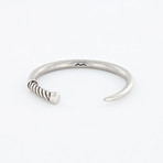 Fid Cuff (Oxidized Silver)
