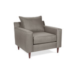 Marshall Squared // Upholstered Chair (Dolphin Gray)