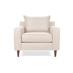 Marshall Squared // Upholstered Chair (Dolphin Gray)