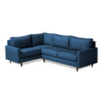 Cone Leg // Left Facing Cadence Sectional (Dolphin Gray)