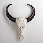 Carved Buffalo Skull // From Hell