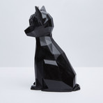 Chihuahua Candle // Black