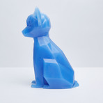 Chihuahua Candle // Blue