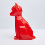 Chihuahua Candle // Red