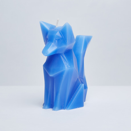 Foxy Candle // Blue