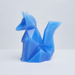 Foxy Candle // Blue