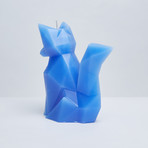 Foxy Candle // Blue