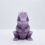 Gator Candle // Purple