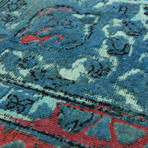 Ultra Vintage Blue Area Rug // Shade I