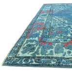 Ultra Vintage Blue Area Rug // Shade I