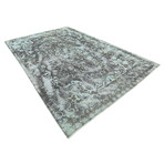 Ultra Vintage Light Blue Area Rug