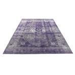 Ultra Vintage Navy Blue Area Rug // Shade II