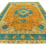 Ultra Vintage Turquoise Area Rug // Shade II