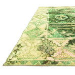 Ultra Vintage Green Area Rug // Shade I