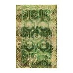 Ultra Vintage Green Area Rug // Shade I