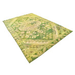 Ultra Vintage Green Area Rug // Shade II