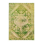 Ultra Vintage Green Area Rug // Shade II