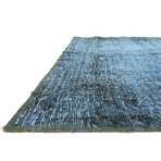 Ultra Vintage Blue Area Rug // Shade III