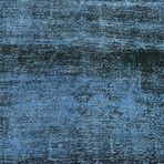 Ultra Vintage Blue Area Rug // Shade III