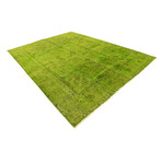 Ultra Vintage Green Area Rug // Shade IV