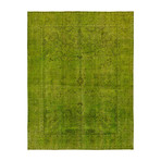 Ultra Vintage Green Area Rug // Shade IV