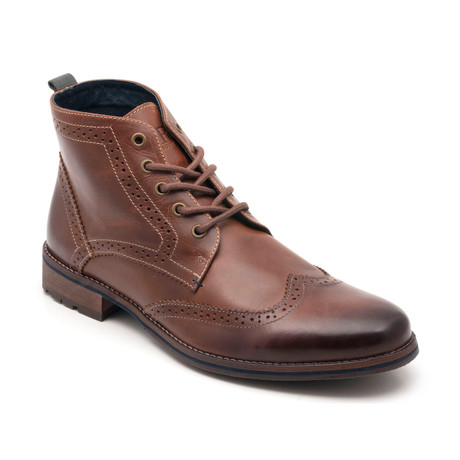 Big Bend Wing-Tip Dress Boot // Forest (US: 7)