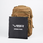 VISM Assault Backpack + Level IIIA Soft Ballistic Panel (Black)