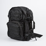 VISM Tactical Backpack + Level IIIA Soft Ballistic Panel (Black)