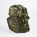 VISM Tactical Backpack + Level IIIA Soft Ballistic Panel (Black)