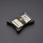 Military Wallet // Drab On Black