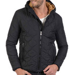 Way Quilted Jacket // Black (M)