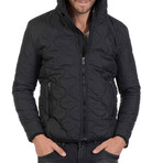 Way Quilted Jacket // Black (M)