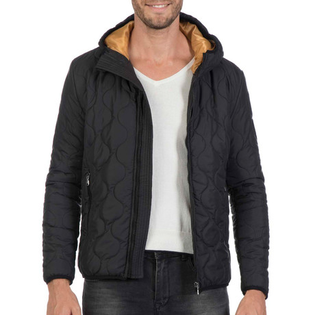 Way Quilted Jacket // Black (S)